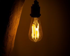 Preview wallpaper bulb, lighting, lamp, dark, electricity
