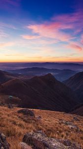 Preview wallpaper bulgaria, balkans, mountains, sky, sunset