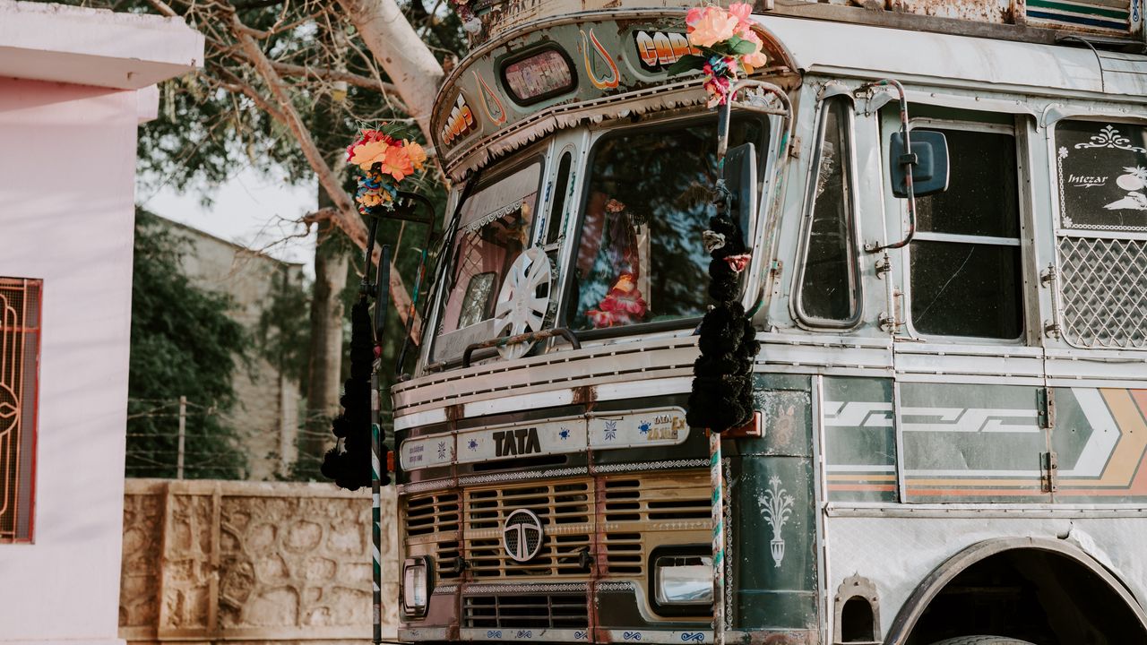 Wallpaper bus, festival, decoration, jaipur, india