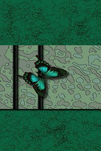 Preview wallpaper butterfly, crack, background
