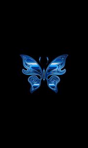 Preview wallpaper butterfly, shine, bright, chromatic, prismatic