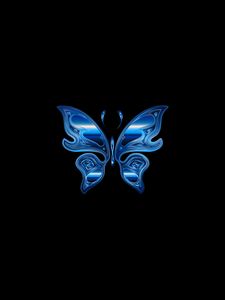Preview wallpaper butterfly, shine, bright, chromatic, prismatic