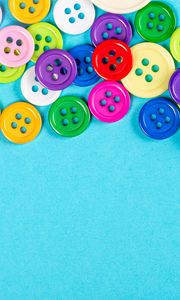 Preview wallpaper buttons, colorful, round