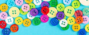 Preview wallpaper buttons, colorful, round