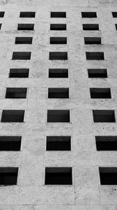 Preview wallpaper bw, building, minimalism
