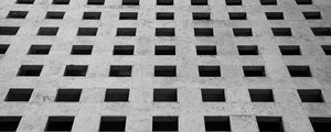 Preview wallpaper bw, building, minimalism