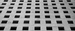 Preview wallpaper bw, building, minimalism