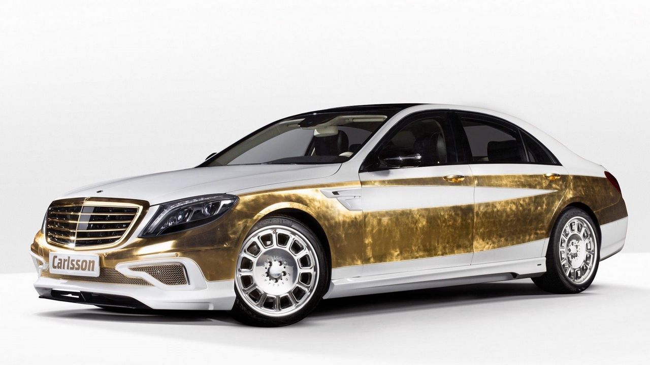 Wallpaper c550 versailles, mercedes, 2015, tuning, side view