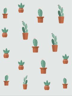 Download wallpaper 240x320 cacti, succulents, art, patterns old mobile,  cell phone, smartphone hd background