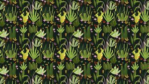 Preview wallpaper cactus, pattern, plants