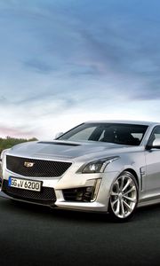 Preview wallpaper cadillac, cts, side view