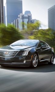 Preview wallpaper cadillac, elr, speed, movement