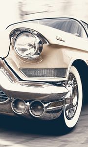 Preview wallpaper cadillac, oldtimer, front view