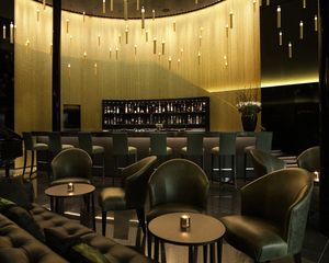 Preview wallpaper cafe, tables, dark, style, interior