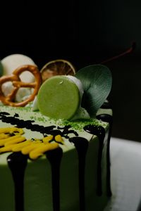 Preview wallpaper cake, dessert, decoration, green