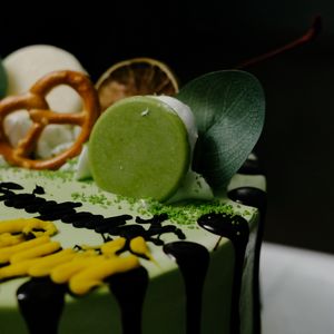 Preview wallpaper cake, dessert, decoration, green