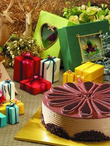 Preview wallpaper cake, gifts, decoration