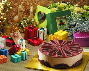 Preview wallpaper cake, gifts, decoration