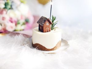 Preview wallpaper cake, house, dessert, food
