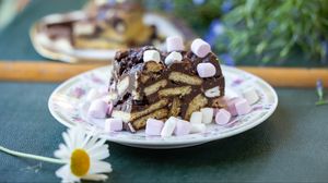 Preview wallpaper cake, marshmallow, dessert, sweet, food