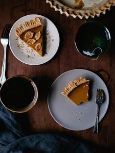 Preview wallpaper cake, tea, dessert, breakfast
