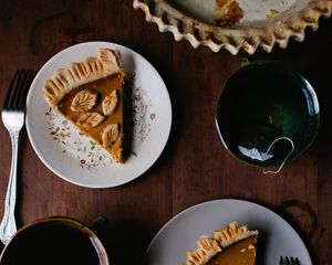 Preview wallpaper cake, tea, dessert, breakfast