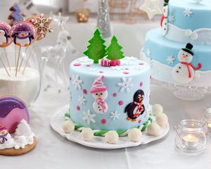 Preview wallpaper cakes, icing, delicious, christmas