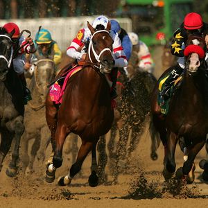 Preview wallpaper california chrome, kentucky derby, dominating fashion