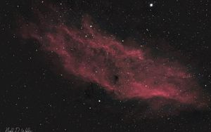 Preview wallpaper california nebula, nebula, galaxy, stars, space