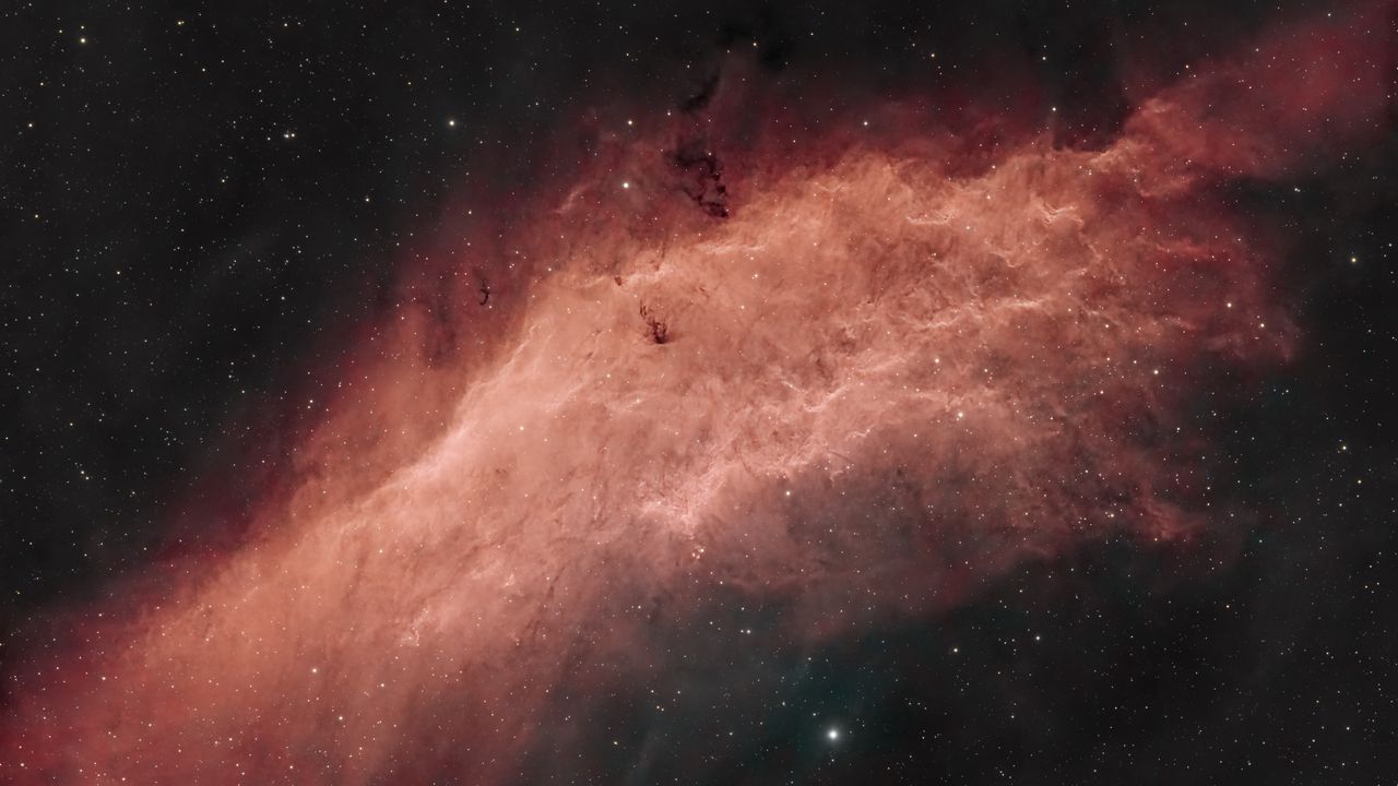 Wallpaper california nebula, nebula, stars, space