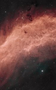 Preview wallpaper california nebula, nebula, stars, space