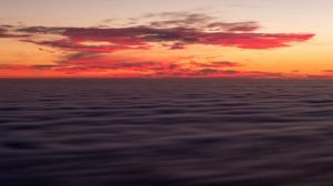Preview wallpaper california, sea, sky, horizon
