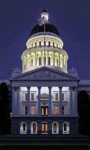 Preview wallpaper california state capitol, capitol, building, architecture