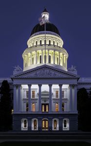 Preview wallpaper california state capitol, capitol, building, architecture