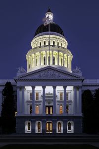 Preview wallpaper california state capitol, capitol, building, architecture