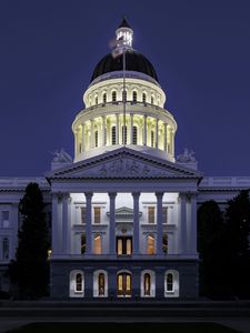 Preview wallpaper california state capitol, capitol, building, architecture