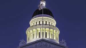 Preview wallpaper california state capitol, capitol, building, architecture