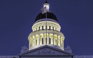 Preview wallpaper california state capitol, capitol, building, architecture