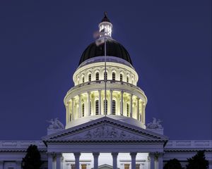 Preview wallpaper california state capitol, capitol, building, architecture