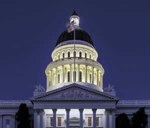 Preview wallpaper california state capitol, capitol, building, architecture