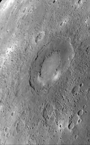 Preview wallpaper caloris planitia, shock structure, mercury