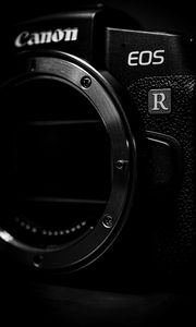 Preview wallpaper camera, black, dark