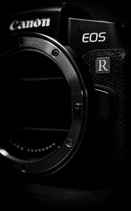 Preview wallpaper camera, black, dark