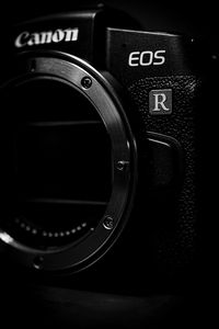 Preview wallpaper camera, black, dark
