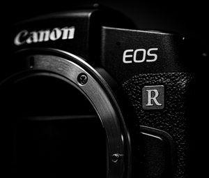 Preview wallpaper camera, black, dark