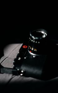 Preview wallpaper camera, black, dark, darkness