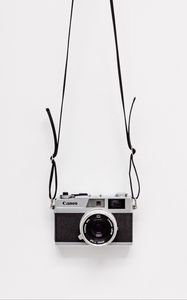 Preview wallpaper camera, bw, minimalism