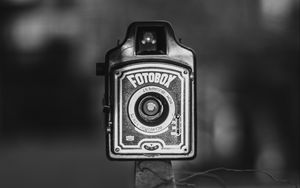 Preview wallpaper camera, bw, retro, vintage