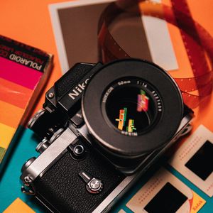 Preview wallpaper camera, lens, film, optics, photography