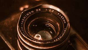 Preview wallpaper camera, lens, objective, retro